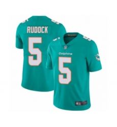 Youth Miami Dolphins #5 Jake Rudock Aqua Green Team Color Vapor Untouchable Limited Player Football Jersey Youth Miami Dolphins #5 Jake Rudock Aqua Green Team Color Vapor Untouchable Limited Player Football Jersey