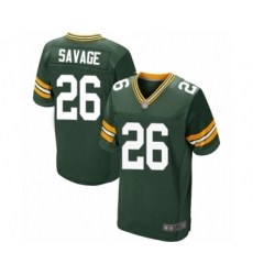 Men's Green Bay Packers #26 Darnell Savage Jr. Elite Green Team Color Football Jerseys
