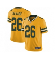 Men's Green Bay Packers #26 Darnell Savage Jr. Limited Gold Rush Vapor Untouchable Football Jerseys