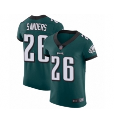 Men's Philadelphia Eagles #26 Miles Sanders Midnight Green Team Color Vapor Untouchable Elite Player Football Jersey