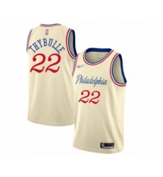 Women's Philadelphia 76ers #22 Mattise Thybulle Swingman Cream Basketball Jersey - 2019 20 City Edition