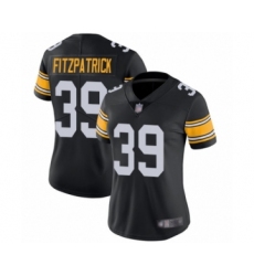 Women's Pittsburgh Steelers #39 Minkah Fitzpatrick Black Alternate Vapor Untouchable Limited Player Football Jersey