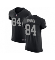 Men's Oakland Raiders #84 Antonio Brown Black Team Color Vapor Untouchable Elite Player Football Jersey