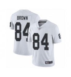 Youth Oakland Raiders #84 Antonio Brown White Vapor Untouchable Limited Player Football Jersey