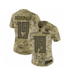 Women's Tampa Bay Buccaneers #19 Breshad Perriman Limited Camo 2018 Salute to Service Football Jersey