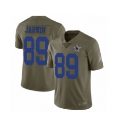 Youth Dallas Cowboys #89 Blake Jarwin Limited Olive 2017 Salute to Service Football Jersey