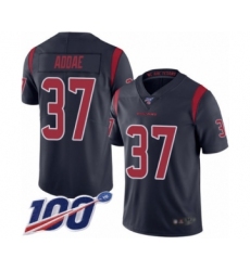 Youth Houston Texans #37 Jahleel Addae Limited Navy Blue Rush Vapor Untouchable 100th Season Football Jersey