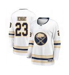Women's Buffalo Sabres #27 Curtis Lazar Authentic Navy Blue Home Hockey Jersey