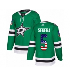 Youth Dallas Stars #5 Andrej Sekera Authentic Purple Fights Cancer Practice Hockey Jersey