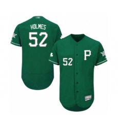 Men's Pittsburgh Pirates #52 Clay Holmes Green Celtic Flexbase Authentic Collection Baseball Player Jersey