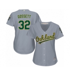Women's Oakland Athletics #36 Yusmeiro Petit Authentic Green Alternate 1 Cool Base Baseball Player Jersey