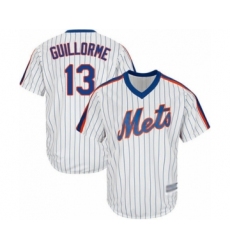 Youth New York Mets #13 Luis Guillorme Authentic White Alternate Cool Base Baseball Player Jersey
