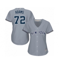 Women's New York Yankees #73 Mike King Authentic White Home Baseball Player Jersey