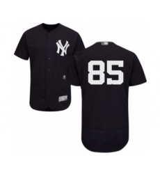 Men's New York Yankees #85 Luis Cessa Navy Blue Alternate Flex Base Authentic Collection Baseball Player Jersey