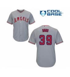 Youth Los Angeles Angels of Anaheim #39 Luke Bard Authentic Grey Road Cool Base Baseball Player Jersey