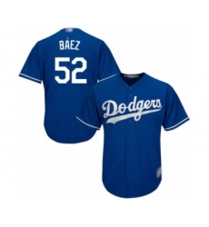 Men's Los Angeles Dodgers #52 Pedro Baez Royal Blue Alternate Flex Base Authentic Collection Baseball Player Jersey