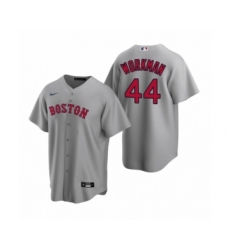 Women's Boston Red Sox #44 Brandon Workman Nike Gray Replica Road Jersey