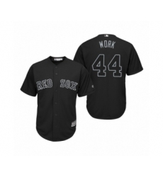 Youth Boston Red Sox #44 Brandon Workman Work Black 2019 Players Weekend Replica Jersey