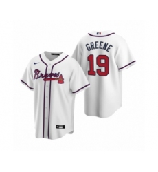Youth Atlanta Braves #19 Shane Greene Nike White 2020 Replica Home Jersey