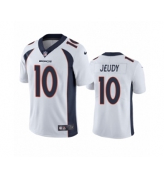 Denver Broncos #10 Jerry Jeudy White 2020 NFL Draft Vapor Limited Jersey