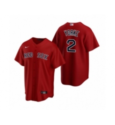 Men's Boston Red Sox #2 Nick Yorke Red 2020 MLB Draft Replica Alternate Jersey