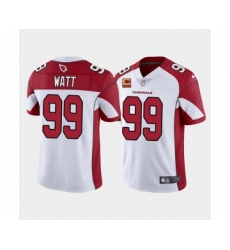 Men's Arizona Cardinals 2022 #99 J.J. Watt White With 4-star C Patch Vapor Untouchable Limited Stitched NFL Jersey