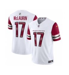 Men's Nike Washington Commanders #17 Terry McLaurin White 2023 F.U.S.E. Vapor Limited Football Stitched Jersey