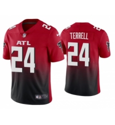 Men's Atlanta Falcons #24 A.J. Terrell 2020 Red 2nd Alternate Vapor Limited NFL Stitched NFL Jersey