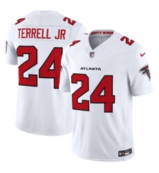 Men's Atlanta Falcons #24 A.J. Terrell White 2026 New F.U.S.E. Vapor Untouchable Limited Football Stitched Jersey