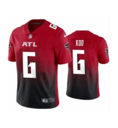Men's Atlanta Falcons #6 Younghoe Koo New Black Red Vapor Untouchable Limited Stitched Jersey Men's Atlanta Falcons #6 Younghoe Koo New Black Red Vapor Untouchable Limited Stitched Jersey