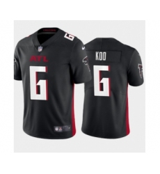 Men's Atlanta Falcons #6 Younghoe Koo New Black Vapor Untouchable Limited Stitched Jersey Men's Atlanta Falcons #6 Younghoe Koo New Black Vapor Untouchable Limited Stitched Jersey
