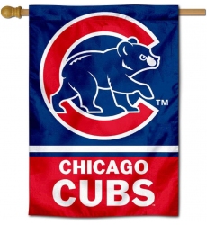 2Pcs WinCraft Chicago Baseball Two Sided House Flag