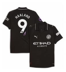 Haaland Black #9 Soccer Jersey