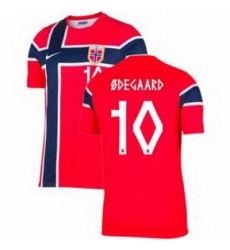 Women 10 Norway Martin Odegaard 2026 Home Stadium Replica Jersey 1