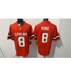 Men's Cleveland Browns #8 Jared Verse White 2026 1946 Collection Vapor Limited Football Stitched Jersey