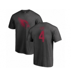 Football Arizona Cardinals #4 Andy Lee Ash One Color T-Shirt