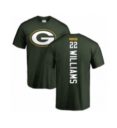 Football Green Bay Packers #22 Dexter Williams Green Backer T-Shirt