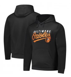 Men's Baltimore Orioles Black Dunbrooke Champion Pullover Hoodie