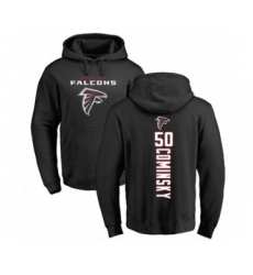 Football Atlanta Falcons #50 John Cominsky Black Backer Pullover Hoodie