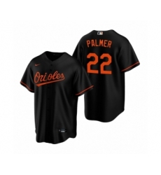 Men's Baltimore Orioles #22 Jim Palmer Nike Black Replica Alternate Jersey