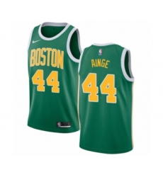Men's Nike Boston Celtics #44 Danny Ainge Green Swingman Jersey - Earned Edition
