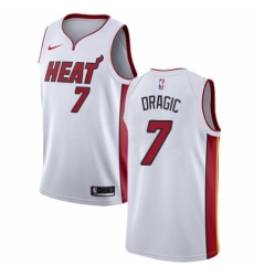 Youth Nike Miami Heat #7 Goran Dragic Authentic NBA Jersey - Association Edition