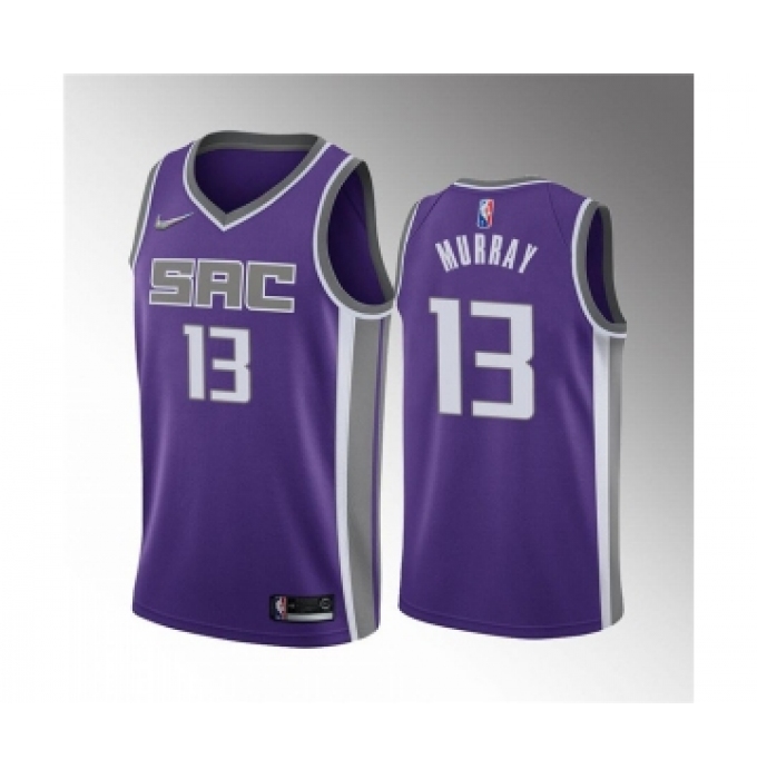 Men's Sacramento Kings #13 Keegan Murray 2022 Draft Basketball Stitched Jersey