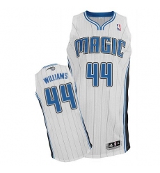 Men's Adidas Orlando Magic #44 Jason Williams Authentic White Home NBA Jersey