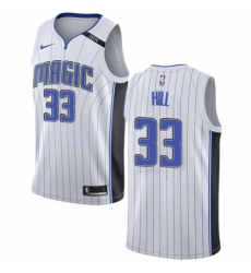 Women's Nike Orlando Magic #33 Grant Hill Authentic NBA Jersey - Association Edition