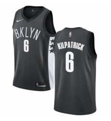 Youth Nike Brooklyn Nets #6 Sean Kilpatrick Authentic Gray NBA Jersey Statement Edition