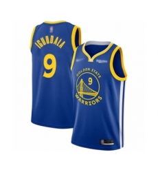 Youth Golden State Warriors #9 Andre Iguodala Swingman Royal Finished Basketball Jersey - Icon Edition
