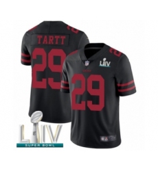 Men's San Francisco 49ers #29 Jaquiski Tartt Black Alternate Vapor Untouchable Limited Player Super Bowl LIV Bound Football Jersey