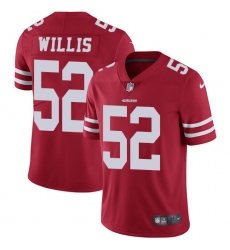 Youth Nike San Francisco 49ers #52 Patrick Willis Elite Red Team Color NFL Jersey