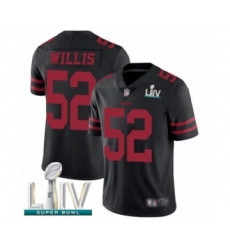 Youth San Francisco 49ers #52 Patrick Willis Black Vapor Untouchable Limited Player Super Bowl LIV Bound Football Jersey